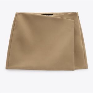 Zara Tan Skort Size Small
